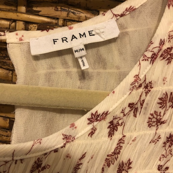 💗🎉*NWOT*FRAME FLORAL PRINT MINIDRESS! SIZE M 🎊 - Picture 6 of 14